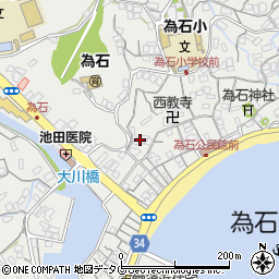 長崎県長崎市為石町2232-2周辺の地図