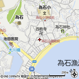 長崎県長崎市為石町2253周辺の地図
