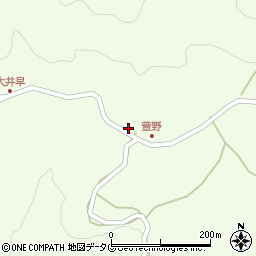 熊本県下益城郡美里町大井早2103周辺の地図