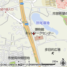 熊本県宇城市松橋町豊福1695周辺の地図