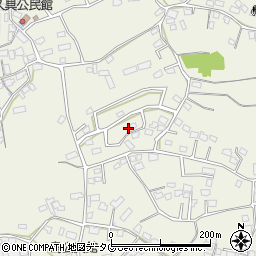 熊本県宇城市松橋町西下郷1391-53周辺の地図