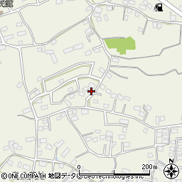 熊本県宇城市松橋町西下郷1446周辺の地図