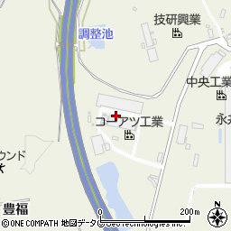 熊本県宇城市松橋町豊福2728周辺の地図