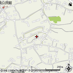 熊本県宇城市松橋町西下郷1391-51周辺の地図