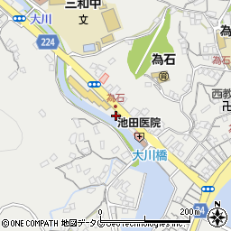 長崎県長崎市為石町2517-3周辺の地図