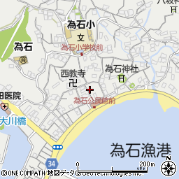 長崎県長崎市為石町2012周辺の地図