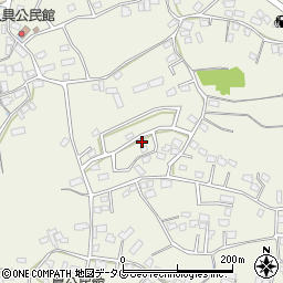 熊本県宇城市松橋町西下郷1391-46周辺の地図