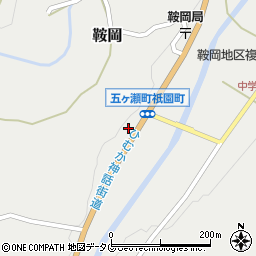 祇園旅館周辺の地図