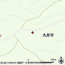 熊本県下益城郡美里町大井早1292周辺の地図