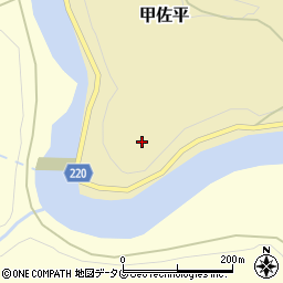 熊本県下益城郡美里町甲佐平3272周辺の地図