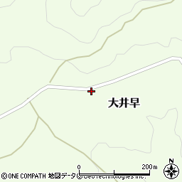 熊本県下益城郡美里町大井早1280周辺の地図