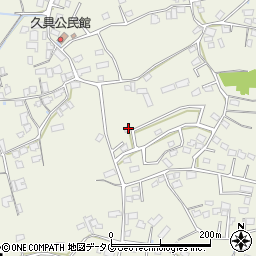 熊本県宇城市松橋町西下郷1410-3周辺の地図