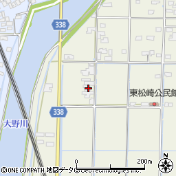 熊本県宇城市松橋町東松崎229周辺の地図