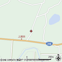 熊本県宇城市豊野町巣林418周辺の地図