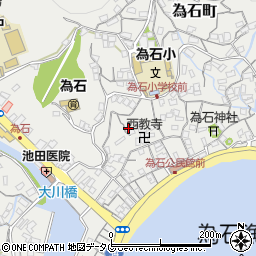 長崎県長崎市為石町2070周辺の地図