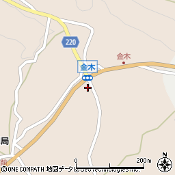 熊本県下益城郡美里町畝野632周辺の地図
