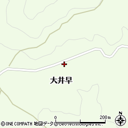 熊本県下益城郡美里町大井早890周辺の地図