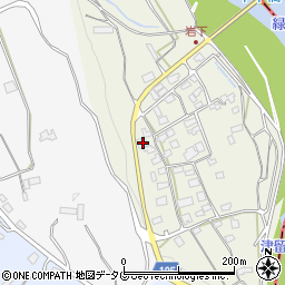 熊本県下益城郡美里町岩下128周辺の地図