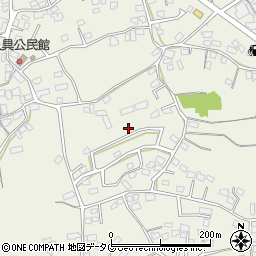 熊本県宇城市松橋町西下郷1391-5周辺の地図