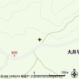 熊本県下益城郡美里町大井早2387周辺の地図