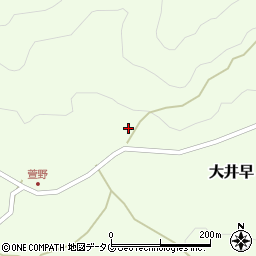 熊本県下益城郡美里町大井早2386周辺の地図