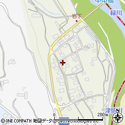 熊本県下益城郡美里町岩下153周辺の地図