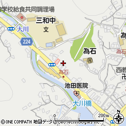 長崎県長崎市為石町2521-1周辺の地図