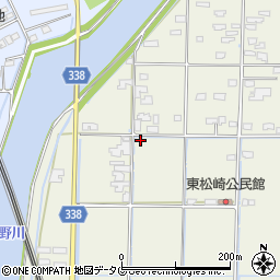 熊本県宇城市松橋町東松崎237周辺の地図