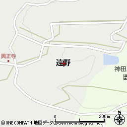熊本県下益城郡美里町遠野周辺の地図