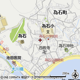 長崎県長崎市為石町2087-1周辺の地図