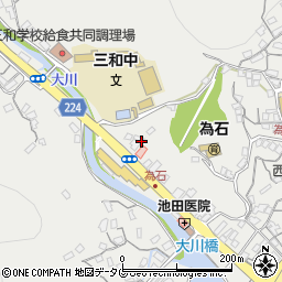 長崎県長崎市為石町2527-6周辺の地図