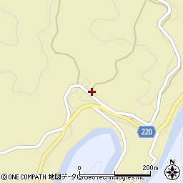 熊本県下益城郡美里町甲佐平1275周辺の地図