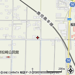熊本県宇城市松橋町東松崎50周辺の地図