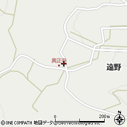 熊本県下益城郡美里町遠野1748周辺の地図