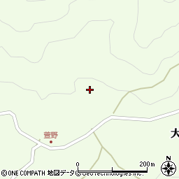 熊本県下益城郡美里町大井早1239周辺の地図