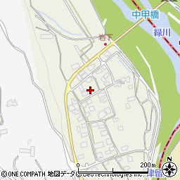 熊本県下益城郡美里町岩下270周辺の地図