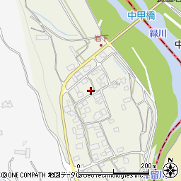 熊本県下益城郡美里町岩下269周辺の地図