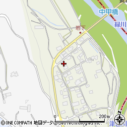 熊本県下益城郡美里町岩下277周辺の地図
