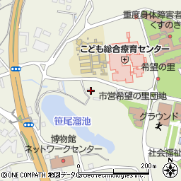 熊本県宇城市松橋町豊福1774周辺の地図