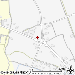熊本県下益城郡美里町中郡1259周辺の地図