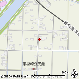 熊本県宇城市松橋町東松崎78周辺の地図