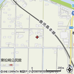 熊本県宇城市松橋町東松崎62周辺の地図