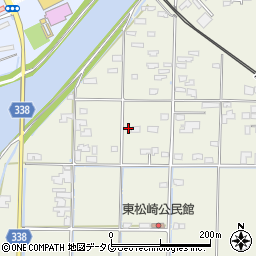 熊本県宇城市松橋町東松崎134周辺の地図