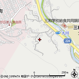 長崎県長崎市為石町3660-15周辺の地図