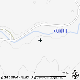 八柳川周辺の地図