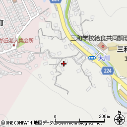 長崎県長崎市為石町3660-2周辺の地図