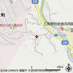長崎県長崎市為石町3663周辺の地図