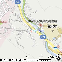 長崎県長崎市為石町3653-8周辺の地図