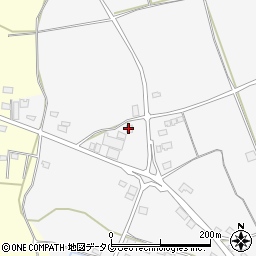熊本県下益城郡美里町中郡1252周辺の地図