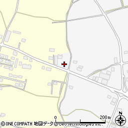 熊本県下益城郡美里町中郡1217周辺の地図